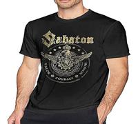 LuxUnatcc Sabaton Mens Black Comfortable Tshirt Size XL