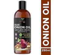 Luxura Sciences - Huile capillaire d'oignon avec 14 huiles essentielles, 100% pure et naturelle, 250 ml