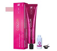 Luxuria Hair Dye No Bleach - Shoupin Color Hair Dye, SheColo Hair-dye, pas de javelching poils nourrissant les poils colorants pour les poils, pas de dommage à cheveux (WG14-Apricot Pink)