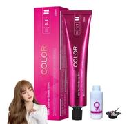 Luxuria Hair Dye No Bleach - Shoupin Color Hair Dye, SheColo Hair-dye, pas de javelching poils nourrissant les poils colorants pour les poils, pas de dommage à cheveux (83-Milk Tea)