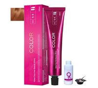 Luxuria Hair Dye No Bleach - Shoupin Color Hair Dye, SheColo Hair-dye, pas de javelching poils nourrissant les poils colorants pour les poils, pas de dommage à cheveux (043-Dirty Orange)