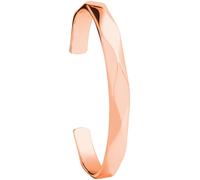 Luxuries London Pure Luxuries London Aurelle Rose Gold Plated Sterling Silver Bangle