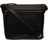 Luxuries London Pure Luxuries London Black Harford Leather Cross-Body Bag
