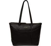 Luxuries London Pure Luxuries London Black Katya Leather Tote Bag