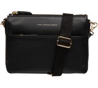 Luxuries London Pure Luxuries London Black Kerry Leather Cross Body Bag
