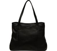 Luxuries London Pure Luxuries London Black Mochi Leather Tote Bag