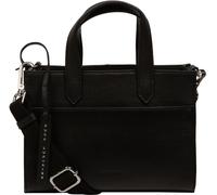 Luxuries London Pure Luxuries London Black Tatiana Leather Cross Body Mini Grab Bag