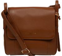 Luxuries London Pure Luxuries London Brown Elston Leather Cross-Body Bag