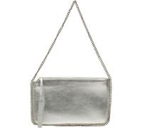 Luxuries London Pure Luxuries London Silver Adelaide Leather Evening Bag