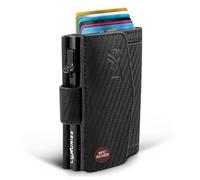 Luxurizz Portefeuille intelligent, charbon, 9 cm, Minimaliste
