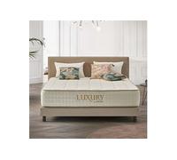 Luxury à ressorts ensachés 160x200 cm - Epais 30 cm - Visco Thermorégulateur - Tissu Premium - Confort - Haute Qualité - Respirabilité optimale