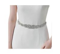 Luxury Awning Rhinestone Hand Stitched Belt Bridal Wedding Girdle, Women's Dress Accessories