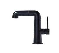 Luxury Bathroom Basin Hot & Cold Washbasin Swivel Brass Chrome Plated Black ,Faucet Kitchen taps for Sink