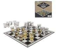 Out Of The Blue – Jeu d'échec à boire Grand Modèle DeLuxe, 32 verres, 35 x 35 cm, boîte cadeau