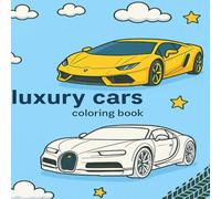 Luxury Cars Coloring Book