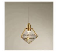 Luxury Diamond Crystal Bedside Small Chandelier Bedroom Living Room Modern Simple Dining Room Indoor Pendant Lighting for Home