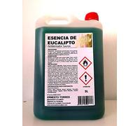 LUXURY - | Essence d'eucalyptus pour sauna à vapeur 5 litres |- Concentré liquide naturel, extrait professionnel et durable - Aromatiseur écologique pour environnements relaxants, bien-être et