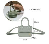 Luxury Handle Mini J Bags Brand Purses Handbags Women Designer Small Shoulder Crossbody Bags Female Lipstick Bag, Vert Vert