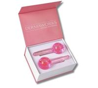 LUXURY ICE ROLLER VISAGE - Glacon Soins pour le Visage - Anti Poche et Cernes sous les Yeux - Anti Age et Anti Ride - Drainage Lymphatique - Skin Care Face Ice Roller Idee Cadeau Femme by DERMAWORKS