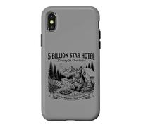 Luxury is Overrated Capybara Tente Camper Outdoor Adventure Coque pour iPhone X/XS