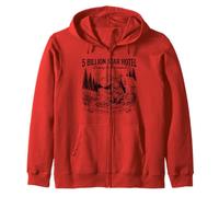 Luxury is Overrated Capybara Tente Camper Outdoor Adventure Sweat à Capuche