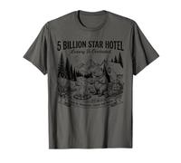 Luxury is Overrated Capybara Tente Camper Outdoor Adventure T-Shirt