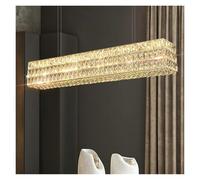 Luxury LED Crystal Chandeliers Home Living Dining Room Lighting Decorate Lustre Villa Hotel Ceiling Pendant Lights Fixtures