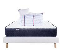 LUXURY LITERIE Ensemble Literie Mousse Enveloppant 160x200 cm mousse de confort G