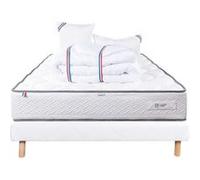 LUXURY LITERIE Ensemble Literie Mousse Tonique 140x200 cm mousse de confort G