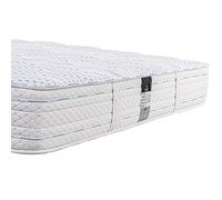Luxury Literie Matelas 140x190 cm, Funnybed, 24cm, mémoire de Forme, Ferme, indépendance du Couchage, Face été/Hiver