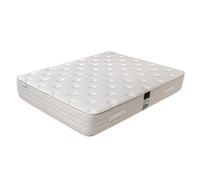 Luxury Literie Matelas 140x190 cm, Purlux, 26cm, Latex, Mousse Haute densité, Ferme, indépendance du Couchage, Face été/Hiver