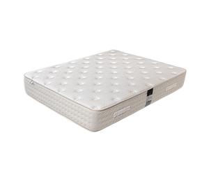 Luxury Literie Matelas 140x190 cm, Purlux, 26cm, Latex, Mousse Haute densité, Ferme, indépendance du Couchage, Face été/Hiver