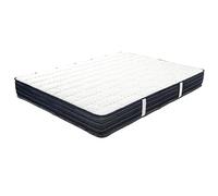Luxury Literie Matelas Gold 140x190, 20cm, mémoire de Forme, Haute adaptabilité, indépendance du Couchage, Ergonomique, Face été/Hiver