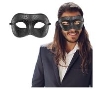 Luxury Mask Masque de pour Homme Motif Vintage Mascarade Bal Mardi Gras Venetain - - Un Taille (US Taille)