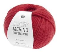 Luxury Merino Supercash DK - Laine mérinos & cachemire d'exception - - Pour tricots élégants, doux & intemporels(...) - 08 Rouge