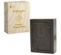 (Luxury) Savon D`Alep Avec D`Oudh & Ambre,1 Pièce,À L`Huile D`Olive & Huile De Laurier,Savon À L`Huile D`Olive,Savon Naturel,Luxury Aleppo Soap