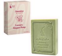 (Luxury) Savon D`Alep Avec De Jasmin,1 Pièce,À L`Huile D`Olive & Huile De Laurier,Savon À L`Huile D`Olive,Savon Naturel,Luxury Aleppo Soap