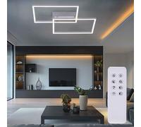 Luxus LED Lampe De Plafond Ess Chambre Spot Couloir Lampe Tdc Télécommande Blanc