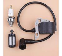 Luxuypon Bobine d'allumage électronique Magnéto Kit compatible avec tronçonneuses Sti-hl 015, 015AV, 015L 1114-404-3200 11144043200