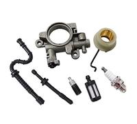 Luxuypon Engrenage sans fin de pompe à huile compatible avec tronçonneuse Sti-hl MS290 MS310 MS390 029 039 MS311 MS391 Pièce 11276403200 11276403204