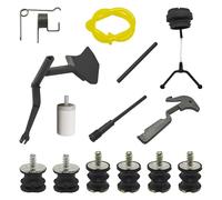 Luxuypon Ensemble de supports de rechange pour gâchette d'accélérateur compatible avec les pièces de tronçonneuse Husqvarna 268 61 66 266 272