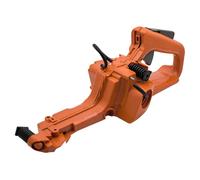 Luxuypon Kit complet de poignée arrière de réservoir de carburant compatible avec tronçonneuse 350 353 346XP 345 340 Outil de jardin Pièce de rechange