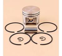 Luxuypon Kit de bagues de piston de 38 mm pour moteur de tronçonneuse STIHL 018 MS180 pour pièces de moteur de tronçonneuse compatibles avec broche de 10 mm OEM 11300302004, 1130 030 2004