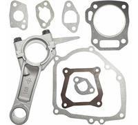 Luxuypon Kit de joint complet de tige de connexion de rechange de 68 mm compatible avec Honda GX160 6,5 HP GX 160 moteur tondeuse à gazon pièce de rechange