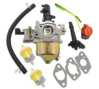 Luxuypon Kit de joint de carburateur marche/arrêt pour filtre à carburant compatible avec GX120 GX160 GX168 GX200 5,5-6,5 HP Générateur pièces de moteur