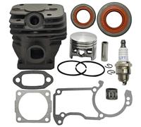 Luxuypon Kit de joints de piston de cylindre de rechange 42 mm compatible avec Stihl MS240 024 024AV MS 240 1121 020 1200 Pièces de rechange pour tronçonneuse