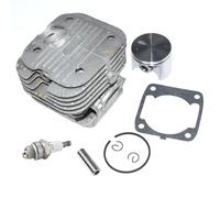 Luxuypon Kit de piston de cylindre 42 mm compatible avec DCS4300 DCS4301 CL430 EA4300F EA4301F MDE430 MDE435 MEA4300L MEA4300LR MEA4300G MEA4300GR Pièces de rechange pour tronçonneuse