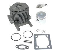 Luxuypon Kit de piston de cylindre de 36 mm compatible avec C35 C35LA C350 BP35 R35F T350 BP40LA R40F R40FT A130001371 70196-12110 Pièces de rechange pour tronçonneuse