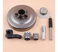 Luxuypon . Kit d'engrenage à vis sans fin pour pompe à huile Husqvarna 340 345 350 Jonsered 2145 2150