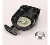 Luxuypon Lanceur de démarrage à rebobinage compatible avec tondeuse à gazon Hon-da GX35 CQ435 chinoise 140FA 4 temps 28400-Z0Z-014